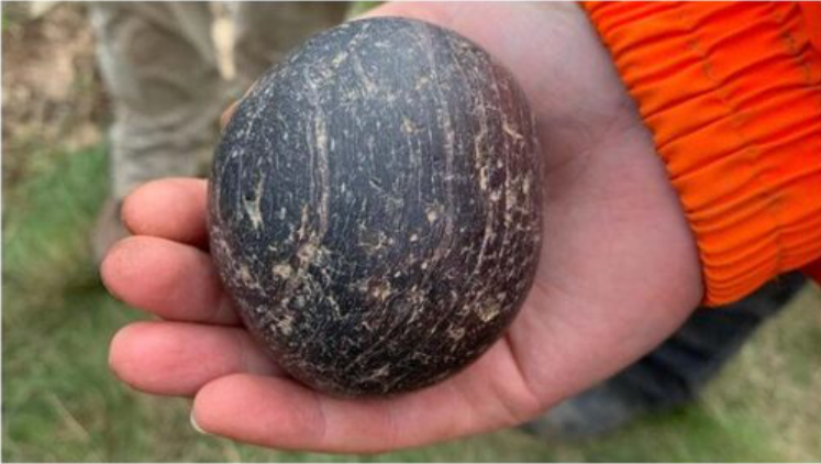 Mysterious stone balls found in Neolithic tomb